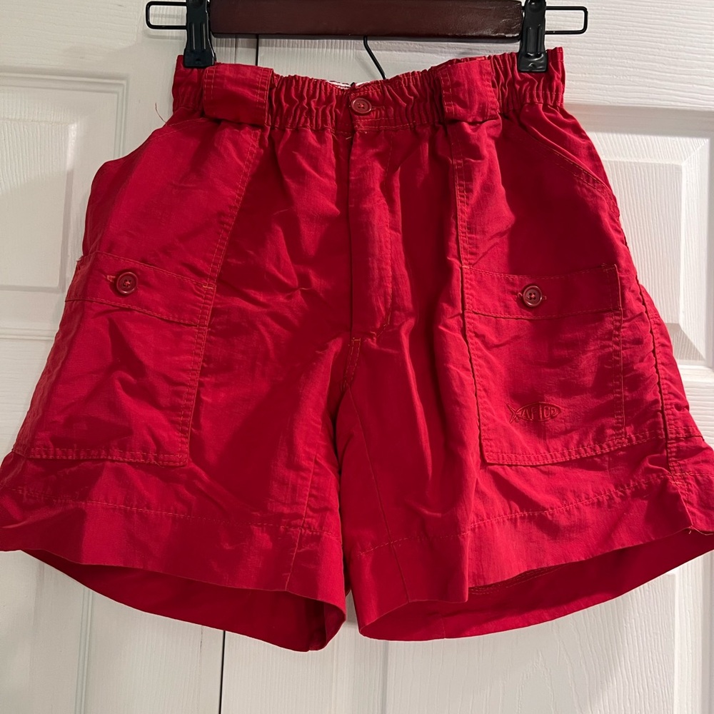 Aftco shorts. Size 28. Red. Excellent condition, no signs of wear.